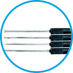 Temperature probes, Pt100 for ama-digit ad 20 th