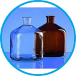 Spare reservoir bottles, glass