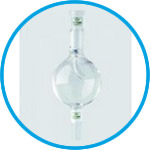 Splash head adapter, ground glass joint, borosilicate glass 3.3
