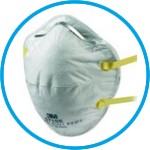Respirators 8000 series, Moulded Masks
