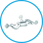 Bossheads, malleable cast iron, chromed