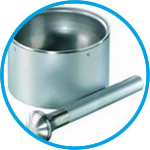 Mortar and pestle sets, stainless steel