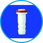 Hose connectors, plastic PP