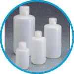 Narrow-mouth Bottles Nalgene™ with Low Particle Content Type 382099, PassPort IP2, HDPE, with screw cap, PP