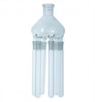 Distilling spiders with distilling sleeves, for rotary evaporator RV 10, RV 8, RV 3