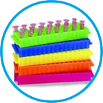 Microtube racks, PP, 80-Well