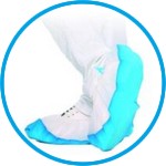 Overshoes for dispenser HYGOMAT, PP overshoe with CPE sole,