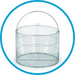 Accessory baskets for Digital vertical autoclaves, AES series