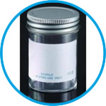 LLG-Sample containers, PS, with metal cap, sterile