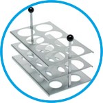 Butyrometer rack for Butyrometer water bath WB 22 Pump