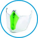 Additional face shield for full-vision goggles 6x3