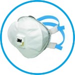 Premium Respirators 8825+ and 8835+, Moulded Masks