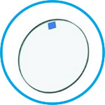 Optical parts for UV and NIR-range