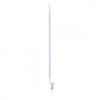 Burette, DURAN®, class B, blue graduated, lateral glass stopcock