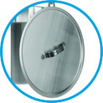 Lids for buckets 18/10 stainless steel