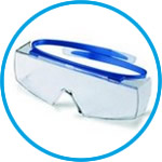 Overgoggles uvex super OTG 9169, sapphire
