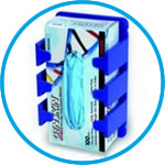 Glove dispenser, resin, anti-microbial