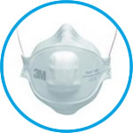 Respirators with 2-Way-Protection Aura™ 1883+, Folding Masks