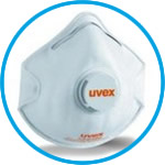 Respirators silv-Air c, Moulded Masks