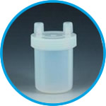 Jars with screw cap, PFA