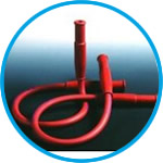 Gas safety tubing, rubber