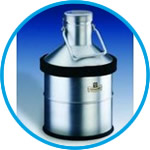 Dewar flasks, spherical, for LN2