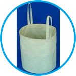Linen carrier bag for large Dewar vessels