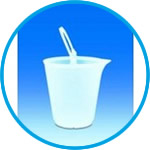 Buckets with spout, PP
