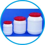 Kegs, wide mouth, HDPE, with UN-approval
