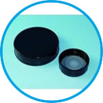 Screw caps for wide-mouth bottles, PP/LDPE