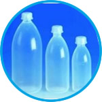 Narrow-mouth bottles with screw thread