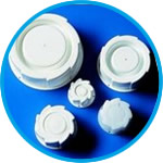Screw caps, HDPE