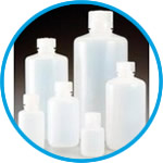 Narrow-mouth bottles Nalgene™ Economy , PPCO, with screw cap, PP