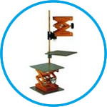 Ancillary plates for Swiss Boy laboratory jack