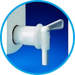 Stopcock, ¾'', for LLG-Aspirator bottles