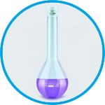 Kjeldahl flasks with ground neck, borosilicate glass 3.3