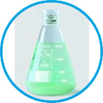 Erlenmeyer flasks, NS neck, borosilicate glass 3.3