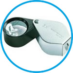 Precision folding magnifiers, metal