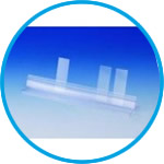 Microscope slide or paper strip holder, PS