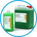 Disinfectant for temperature-sensitive materials, Helipur® H plus N