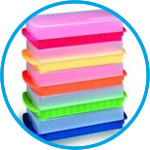 Microtube racks, PP, 96-Well, set