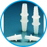 Plug tubing connectors, PE