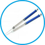 Microlitre syringes, 800 series, with cemented (N) or removable needles (RN)