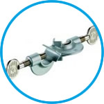 Bossheads, Zinc die casting, with steel screws