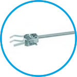 Micro clamps, 18/10 steel