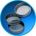 Test sieves, 203 x 50 mm