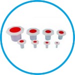Stoppers, hollow , HDPE