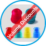 LLG-Test tube stoppers, PE