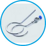 LLG-Funnel holder, stainless steel