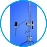 Automatic burettes, Pellet pattern, boro 3.3, with stopcock, class AS, without bottle